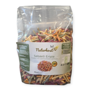 Nudeln mit gemischtem Gemüse 500gr