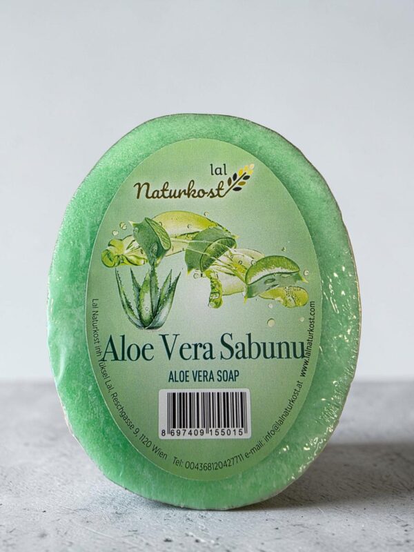 Aloe Vera Seife mit Schwamm 150gr