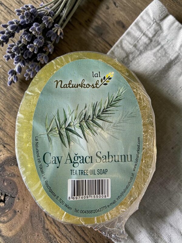 Teebaumseife mit Luffa 130gr